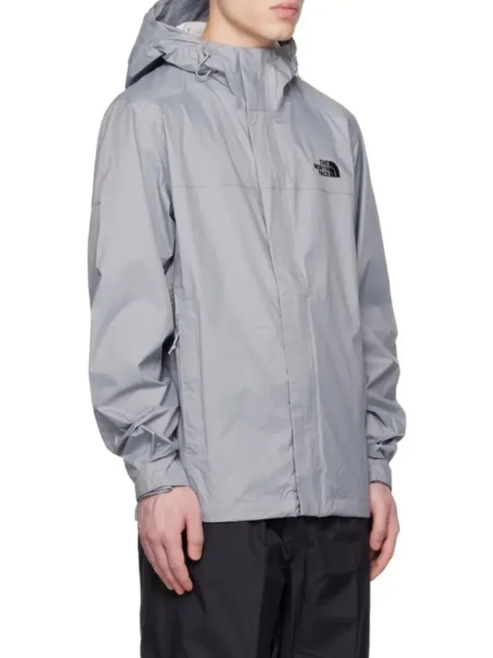The North Face Venture Jacket Men's Medium Gray Lightweight Rain Shell